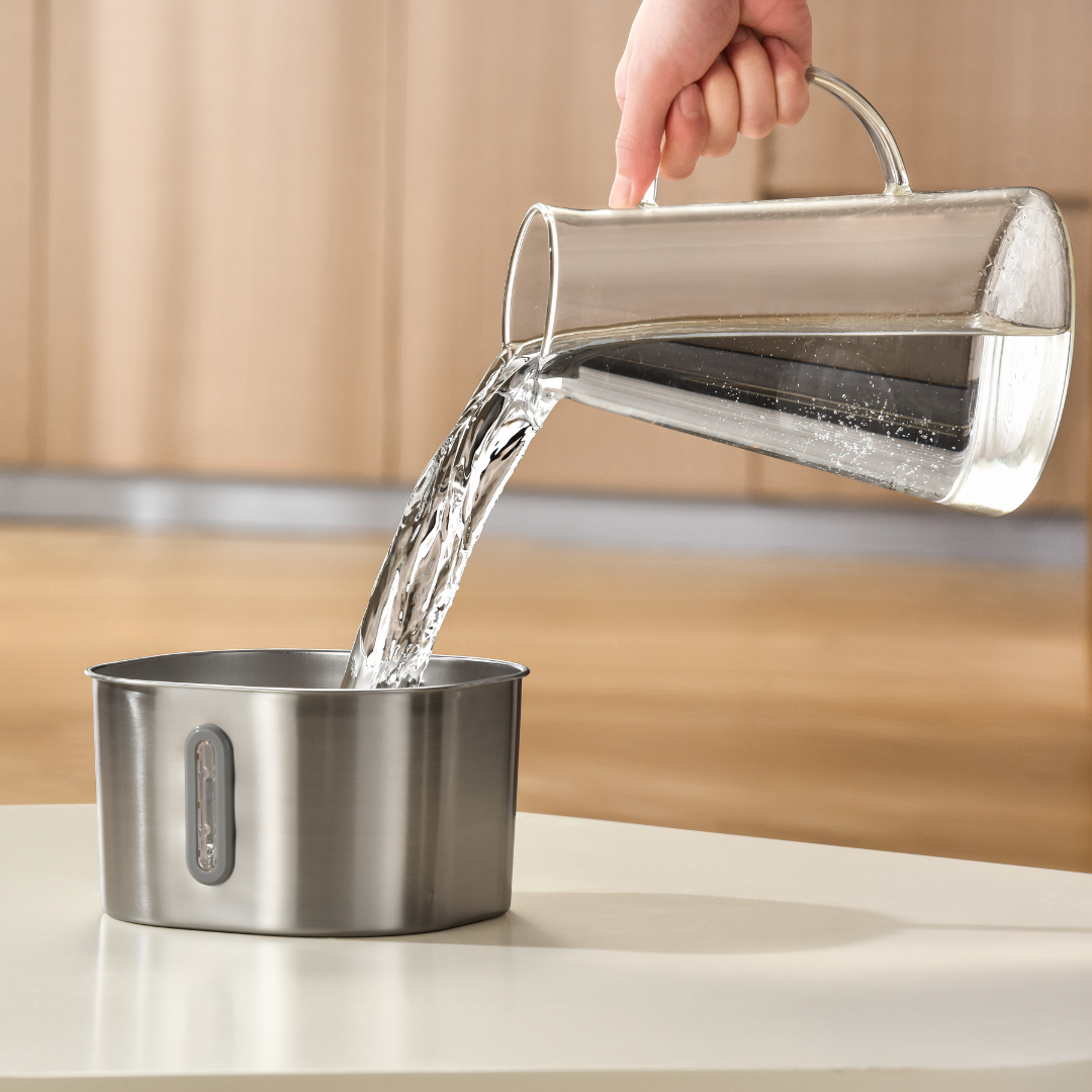 2.2L Stainless Steel Cat Fountain Starter Kit